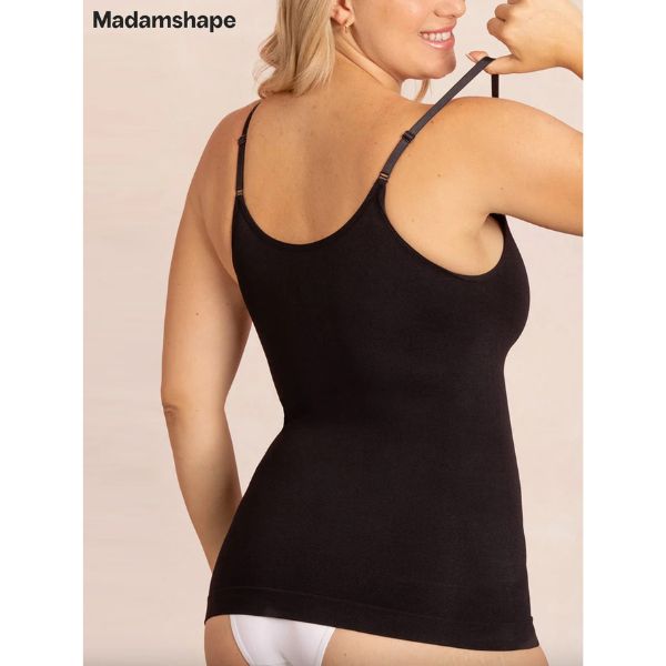 Modelująca koszulka na cienkich ramiączkach