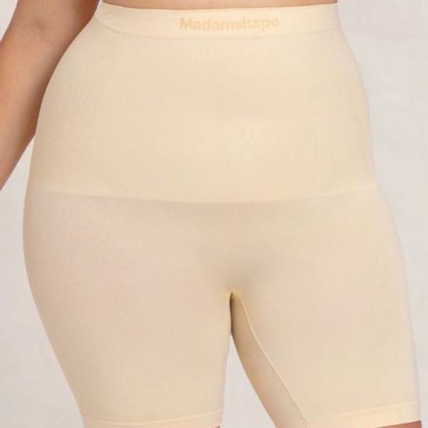 Damskie kompresyjne szorty z wysokim stanem